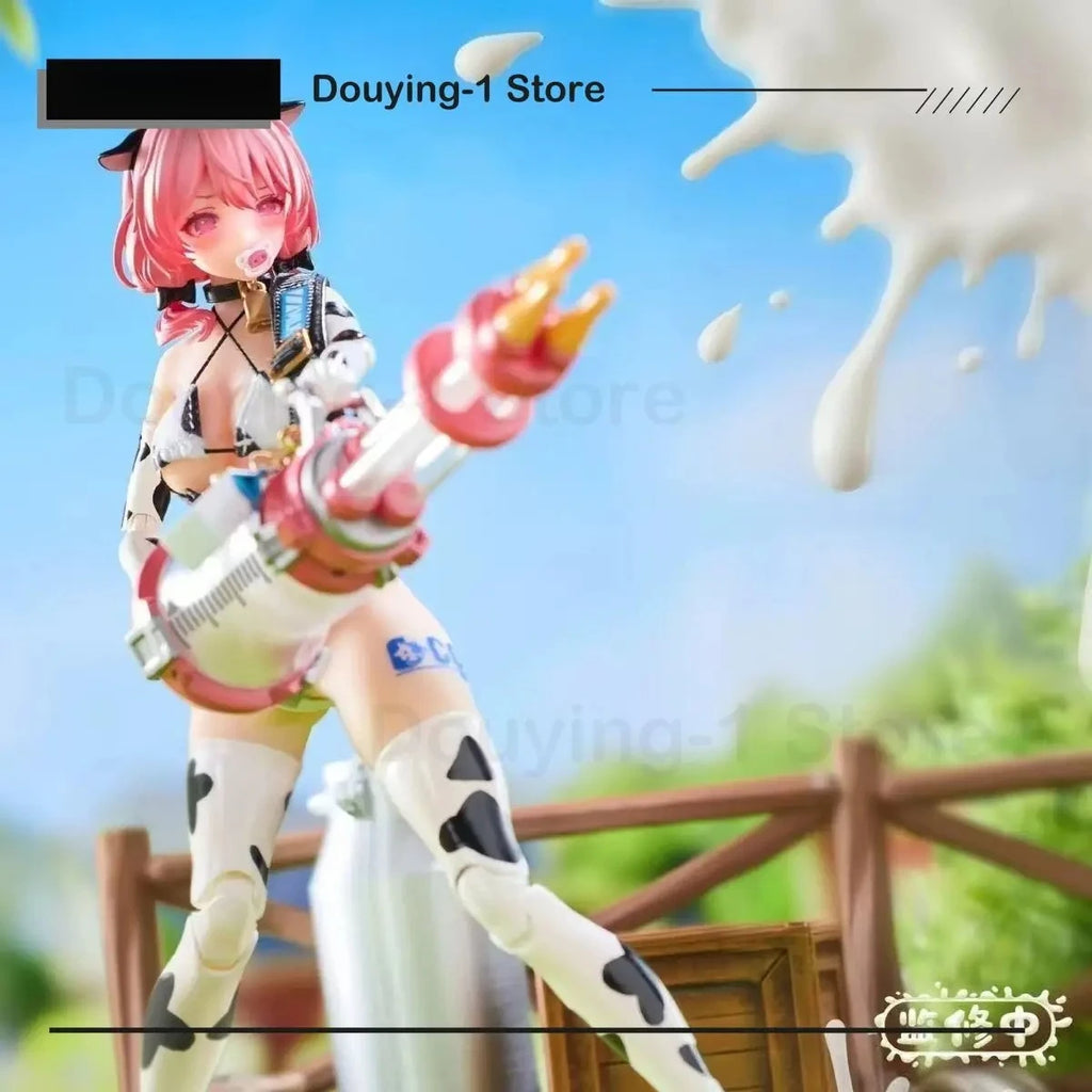 EIIFOX BearPanda Dairy cow MOMO 1/8 Anime Action Collection Figures Model Toy