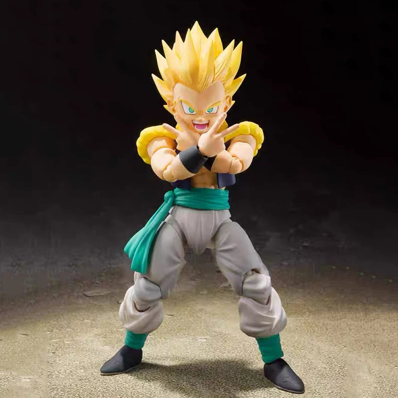 Shf Dragon Ball Z Gotenks Figure Super Saiyan Gotenks Action Figures Pvc Statue Collection Model Toys For Children Gifts