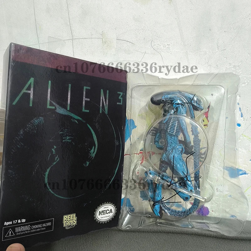 NECA Alien Blue Alien Xenomorph Figma Predator Toy Ripley Action Figure NECA Model Toy Gift 18CM