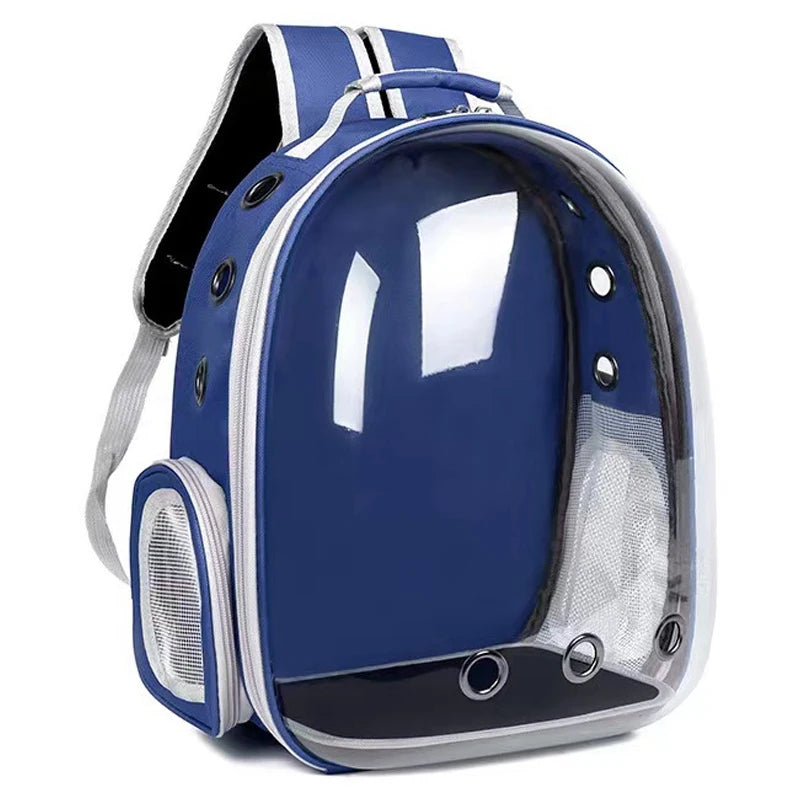 Cat Pet Carriers Dog pet backpacks portable transparent space capsules Soft Side Backpack  Travel Bags Outgoing cat supplies