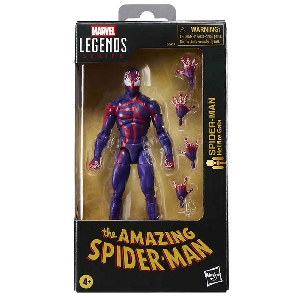 Hasbro Marvel Legends Series Spider-Man Hellfire Gala 15cm Action Figure Collecting Hobbies Original Toys Model Ornament Gifts