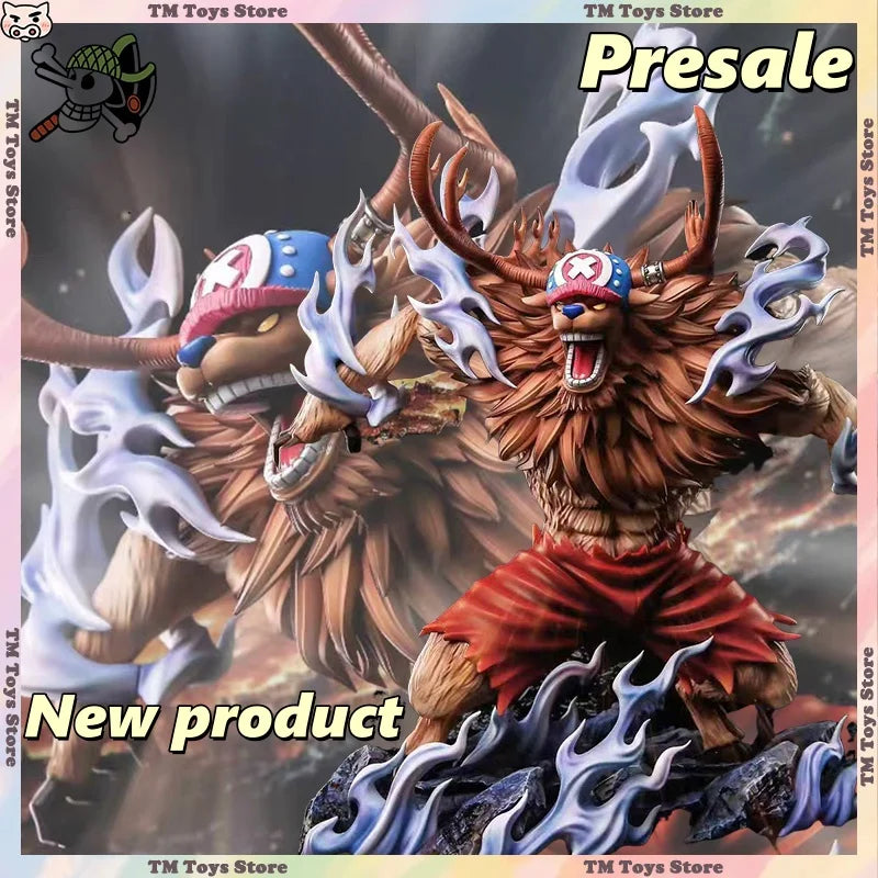 New ONE PIECE Anime Figures 40CM Tony Tony Chopper Figurine PVC Statue Desk Decor Collection Model Toys Christmas Gifts Pre-sale