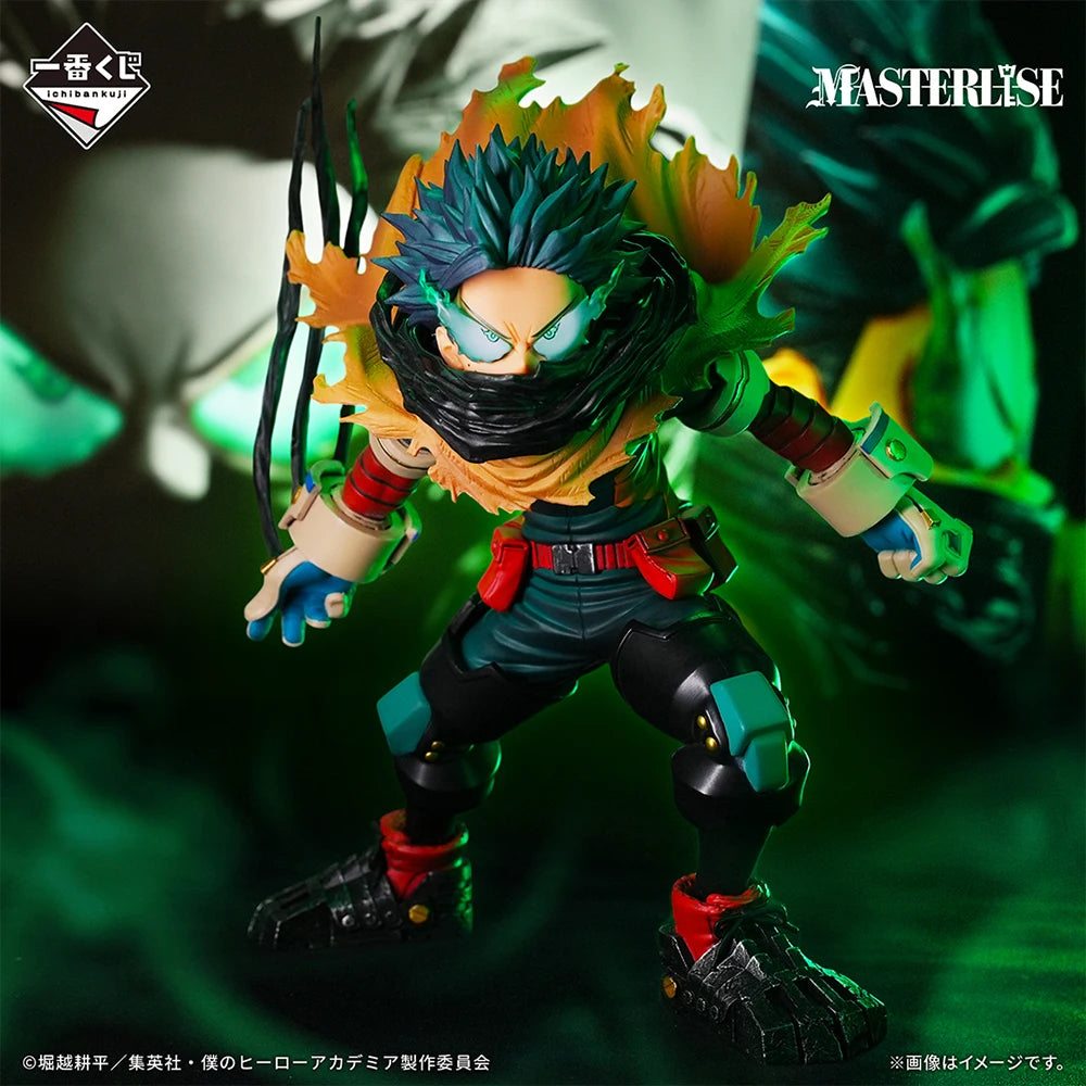 In Stock Original BANDAI Ichiban Kuji My Hero Academia Midoriya Izuku Shoto Todoroki Katsuki Bakugo Figure Anime Model Boxed Toy