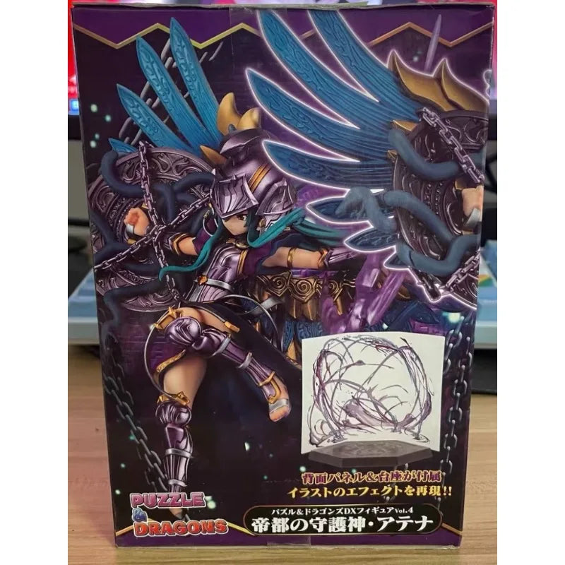 Original EIKOH Puzzle & Dragons DX Figure Vol.4 Guardian Deity of The Imperial Capital · Athena Toys Ornaments Model Gift