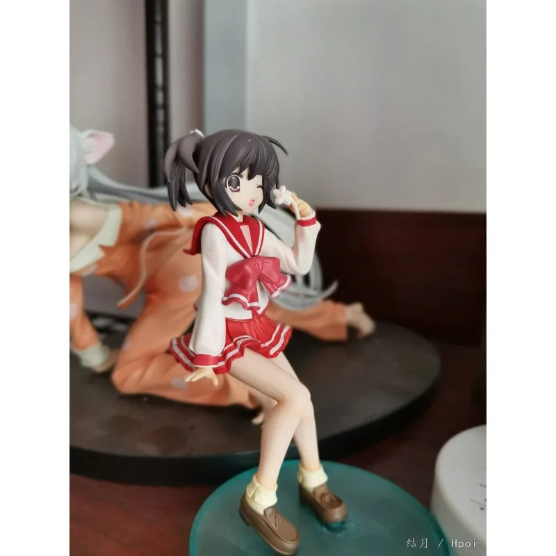 In Stock Original GSC ToHeart2 Yuzuhara Konomi SMILE800 V.I.P Trading Figure PVC Anime Figure Toy Gift Ornament