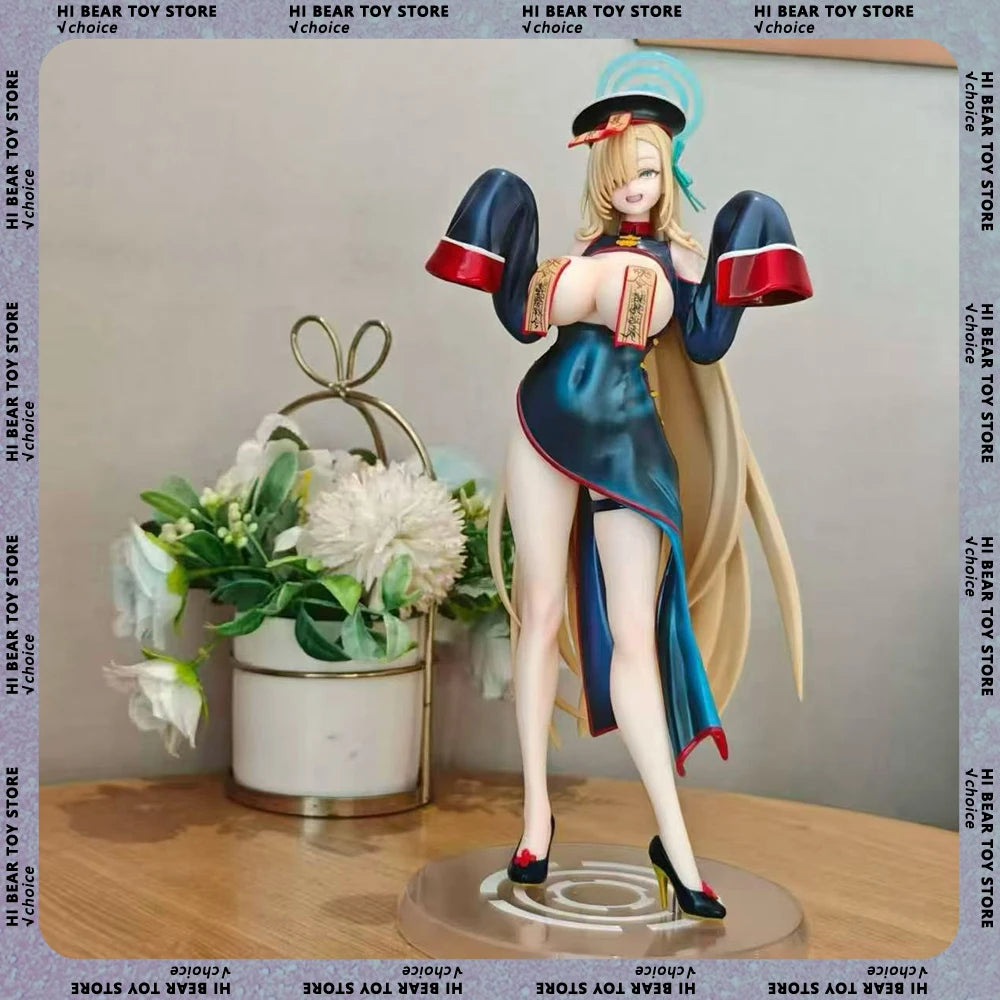 Blue Archive Figure Ichinose Asuna Figures Asuna Cos Zombie Figurine Game Sexy Girl Collection Statue Desk Decoration Doll Gifts