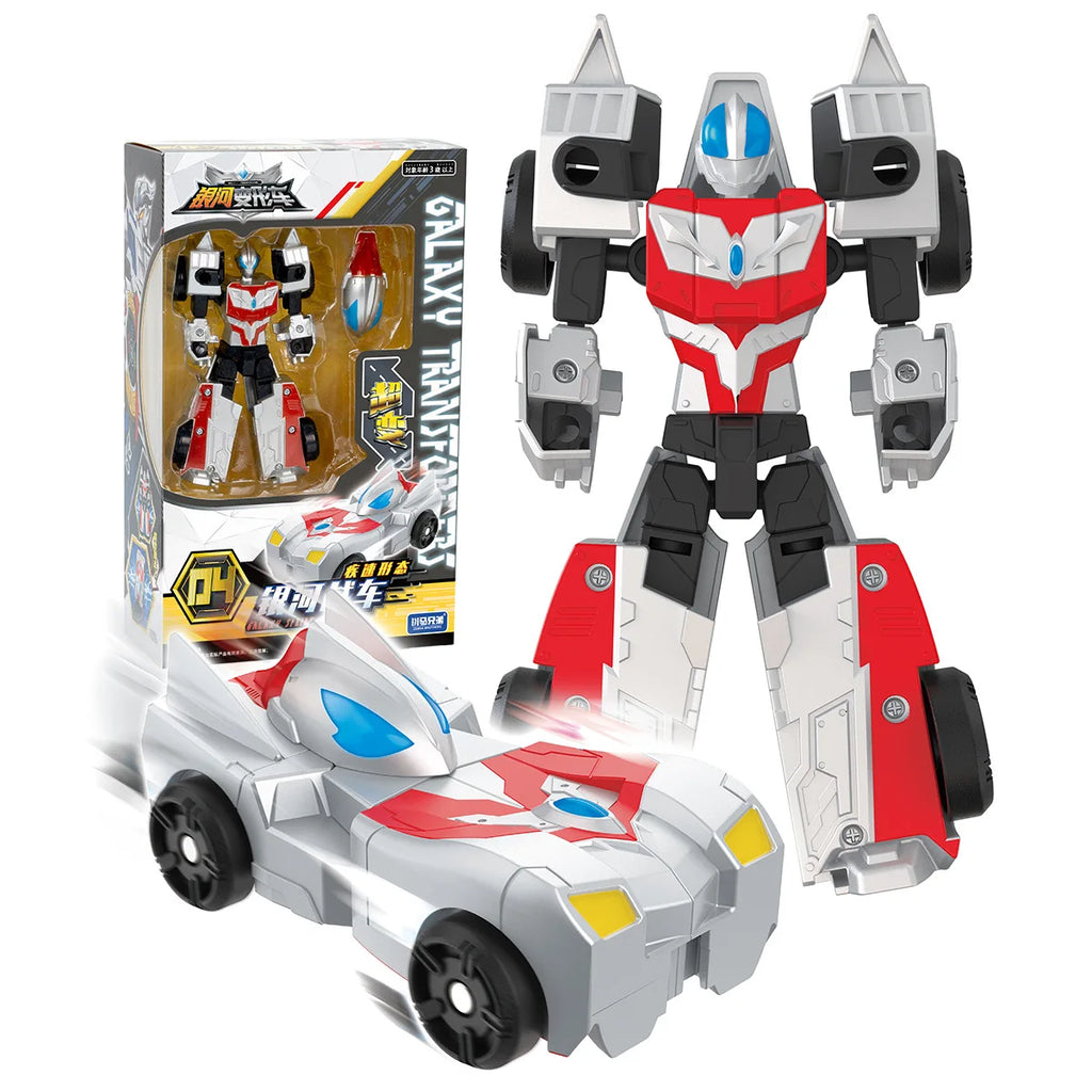 Children's toy transformation tank YH101 transformation five in one robot car racing model hero 3