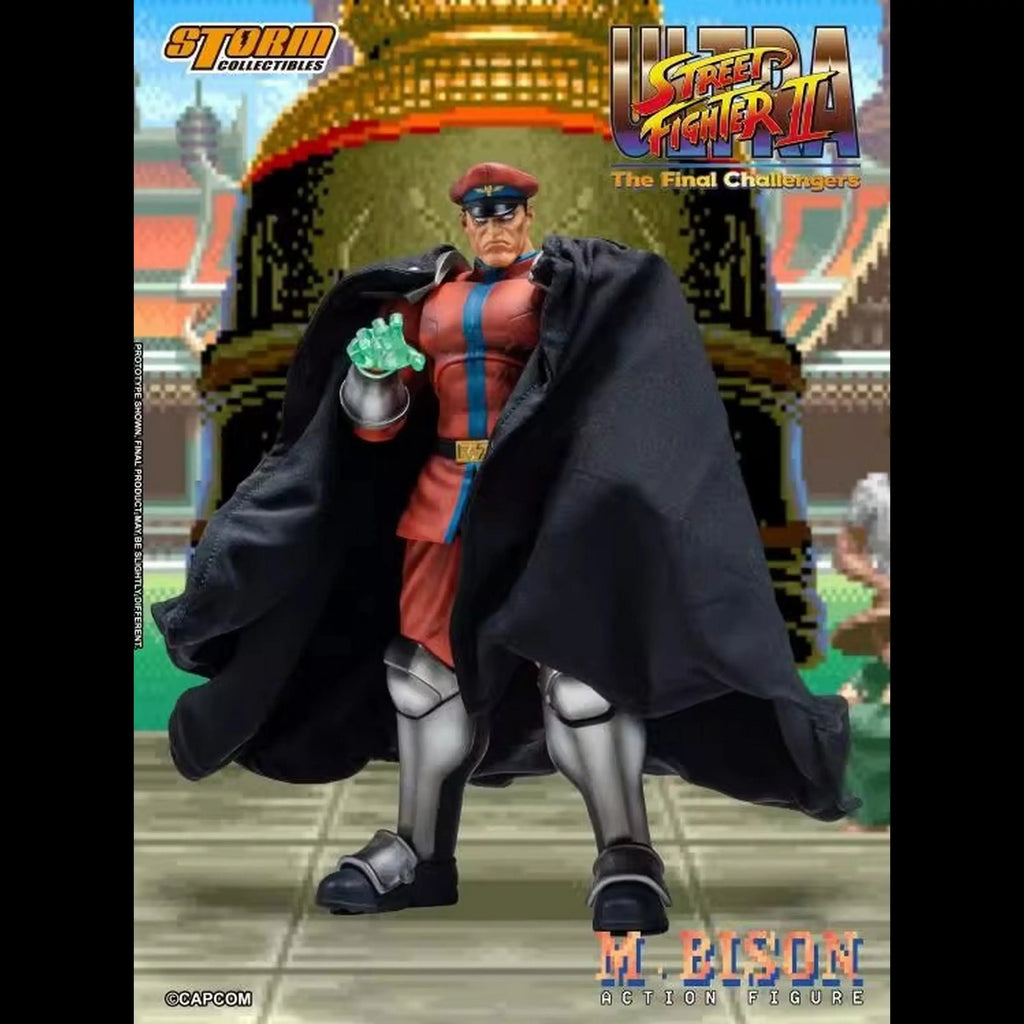 In Stock 100% Original Storm Toys ST 1/12 SF Street Fighter M·Bison Vega Anime Action Figures Toys Models PVC Gift Collector