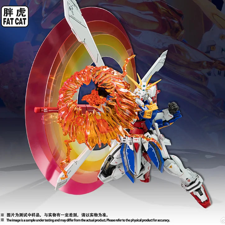 In Stock FAT CAT 1/100 II God Scale Special RG 1/144 Enlarged Version Assembly Model Kit Action Figure Robot Plastic Model