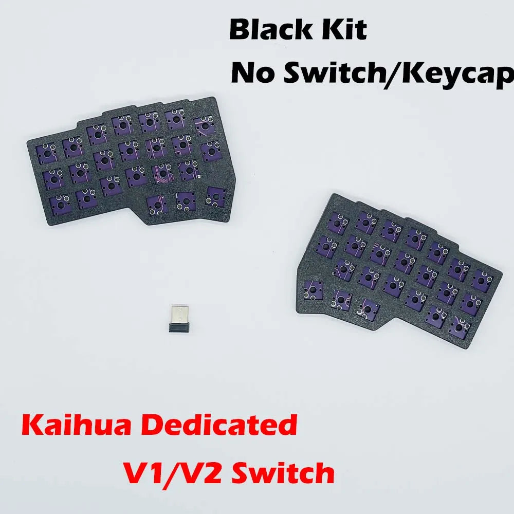 CHOC CORNE V4.1 Low Profile Ultrathin Split Mechanical Keyboard Hot-swap Kaih V1/V2 Switch 2.4G Wireless VIAL Programmable