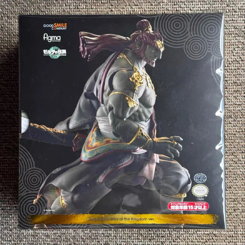 In Stock MAX Factory Original FIGMA Tears of the Kingdom GANONDORF LINK DX Action Figure Model Gift for Kid Foam Box Packaging