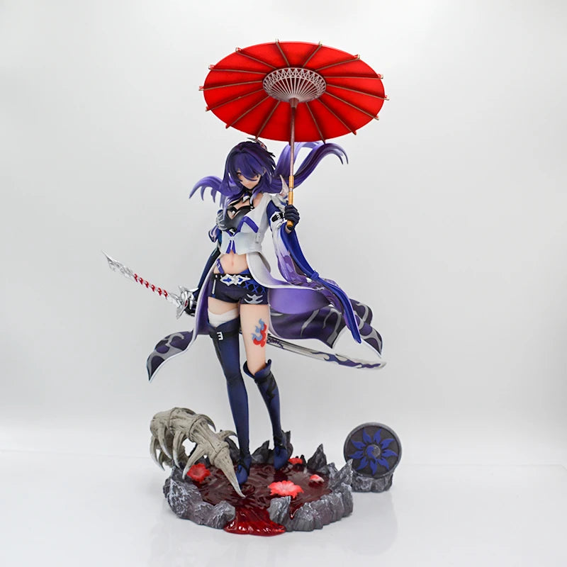 25cm Honkai Impact 3rd Kiana Kaslana Anime Girl Figure Honkai Star Rail Acheron Action Figure Sexy Collectible Model Doll Toys
