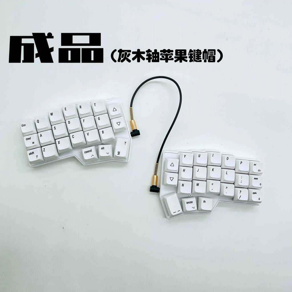 Corne V4 Split Keyboard Kit Mechanical Keyboards Support VIAL Wired RGB Custom Hot Swap Ergonomic Gaming Left and Right Handed