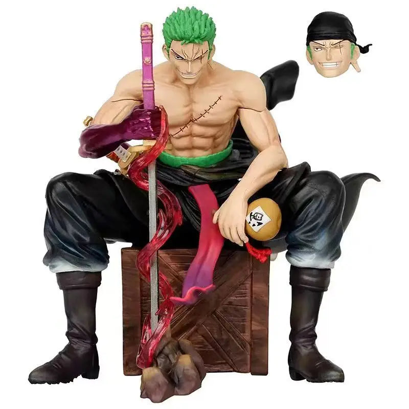 One Piece Аниме Фигурки Rayleigh Luffy Ace Shanks Zoro Колекционерски PVC Екшън Фигурки Играчки Висококачествен Модел Подарък За Фенове