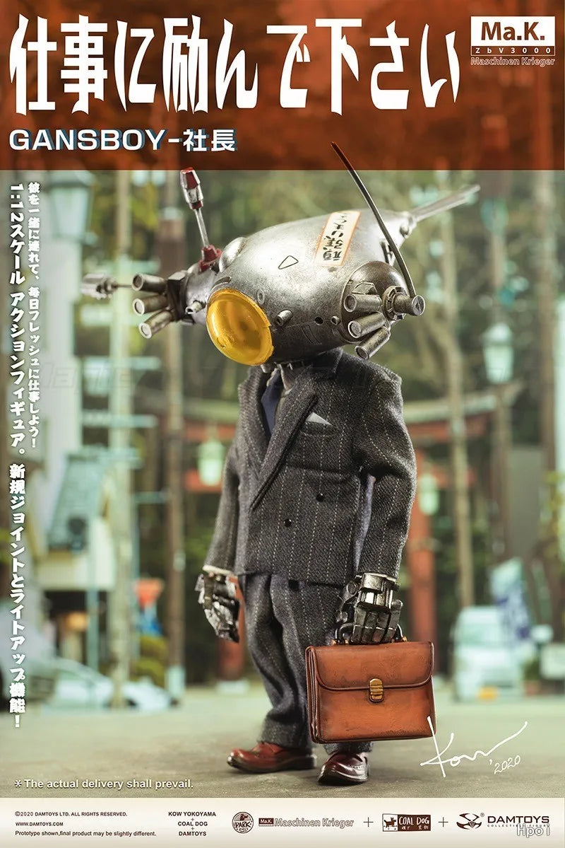 【In Stock】Original CoalDog DAMTOYS CS020 Gansboy-President 1/12 Action Figure Toys Ornaments Gifts