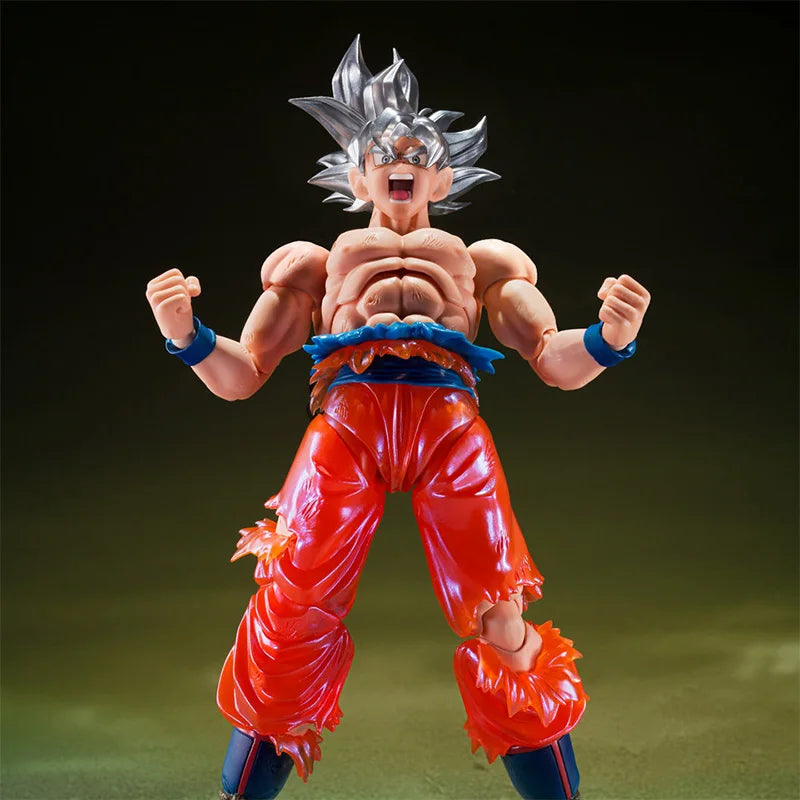 Bandai SHF Dragon Ball Son Goku Ultra Instinct Limit Breakthrough TNT Limited Edition Collectible Action Figure In Stock