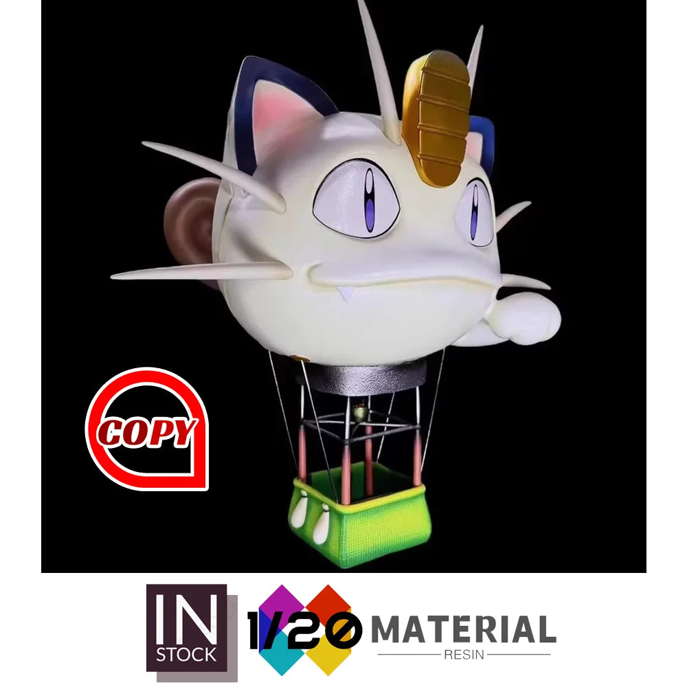 [In Stock]1/20 Resin Scale World [COPY POKE H] – Meowth Hot-air Balloon Huge Split3