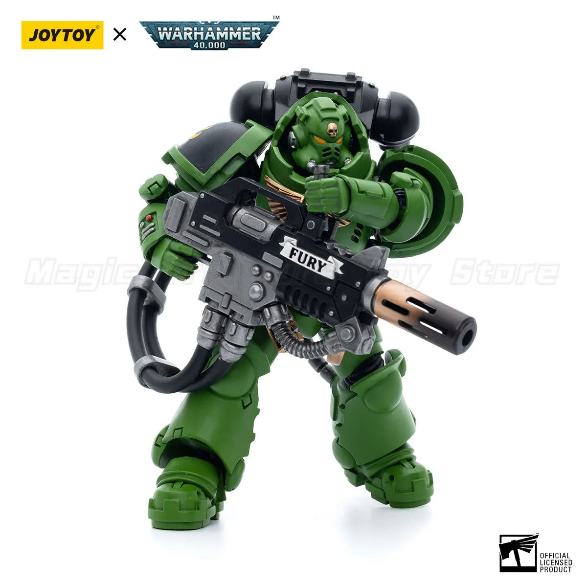 【In Stock】JOYTOY Warhammer 40K 1/18 Action Figure Salamanders Eradicators Sergeant Bragar Figure Toys Gifts