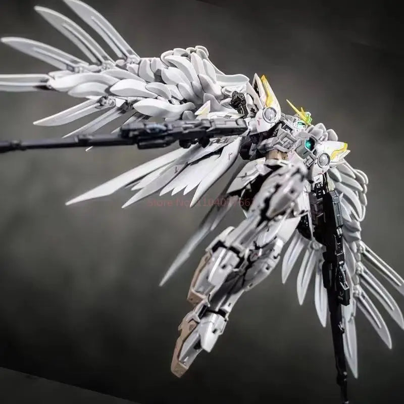 Daban 8827 Wing Zero Snow White In Stock Mg 1/100 Xxxg-00ysw Assembly Model Kit Toy Alloy Skeleton Robot Plastic Gifts