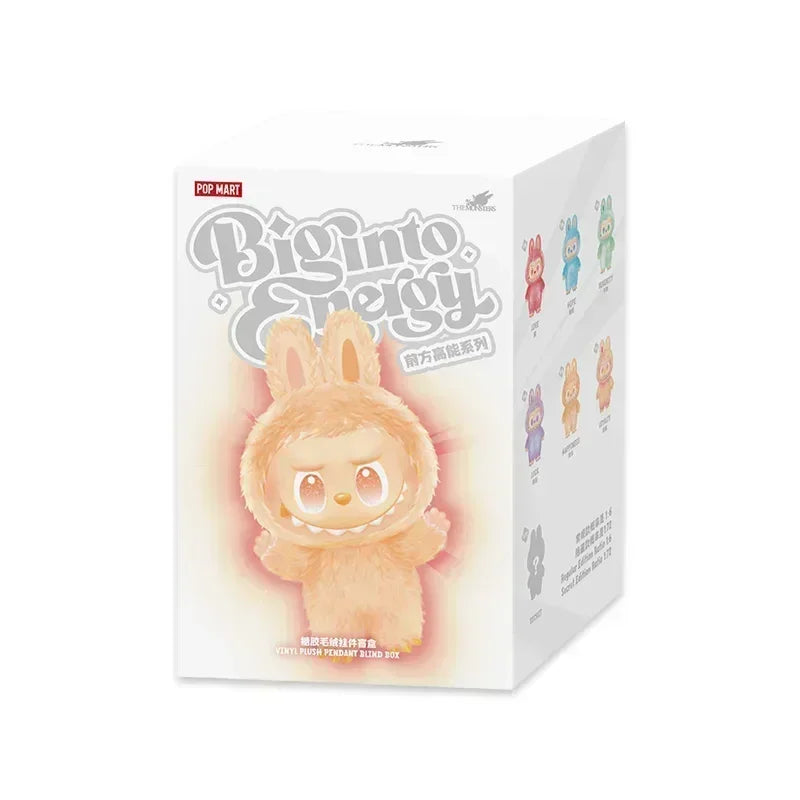 POP MART LABUBU THE MONSTERS Big into Energy Serie Vinyl Plüschtier Trendige Original Blind Box Spielzeug Mystery Box Mystery Actionfigur