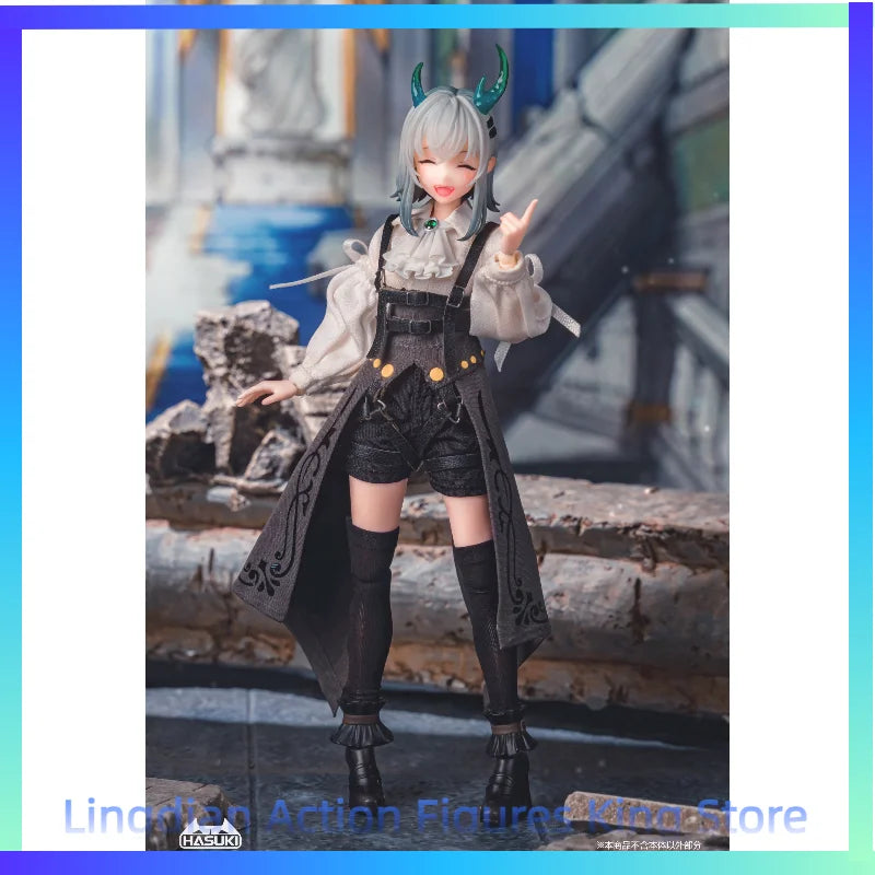 In Stock 1/12 Hasuki Pa008 Rose Knight Gloria Figure Joint Movable Toy Figures Full Body Replacement Doll Gift Game Periphery