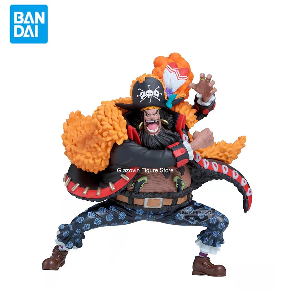 Original Genuine Banpresto One Piece Moment Of Battle 11cm Marshall D. Teach Anime Action Figure Model Toy Gift Glazovin