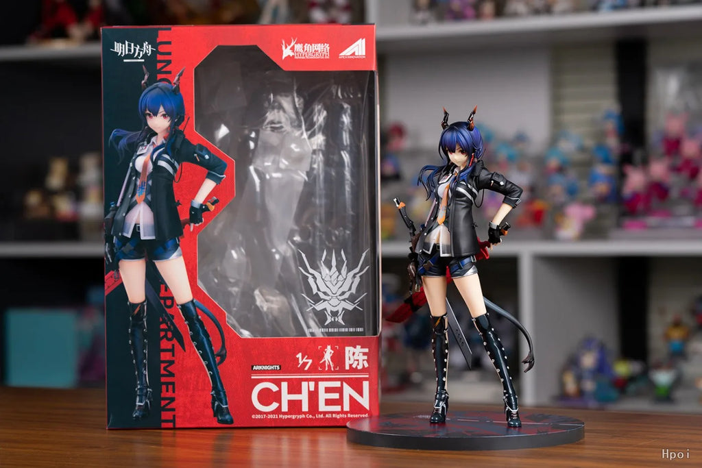【TM】APEX-TOYS Arknights Chen 1/7 Action Figures  Models Toys Gifts Collection Ornaments