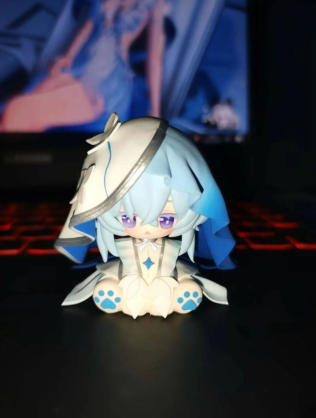 Singing Tide Q Version Shore Keeper Handmade Model Tide Play Decoration anime gk Animation Statue Peripheral Gifts