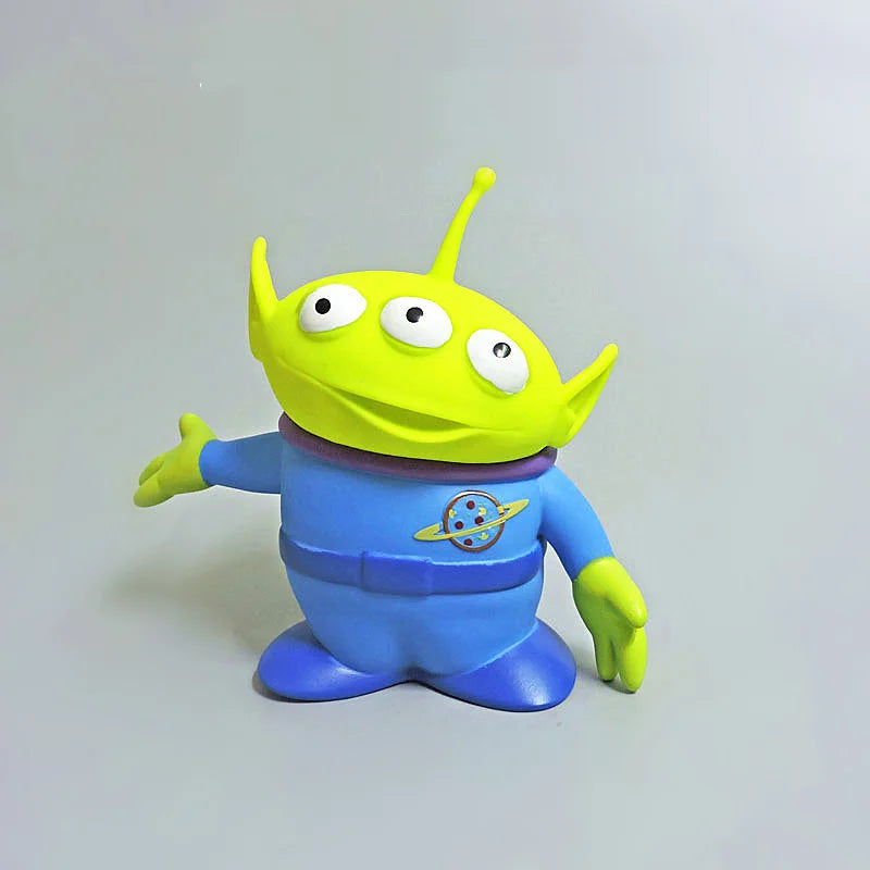 15cm Disney Toy Story Woody Buzzlightyear Green Alien Doll Figure Anime Decorative Collection Toy Model Children's Gift