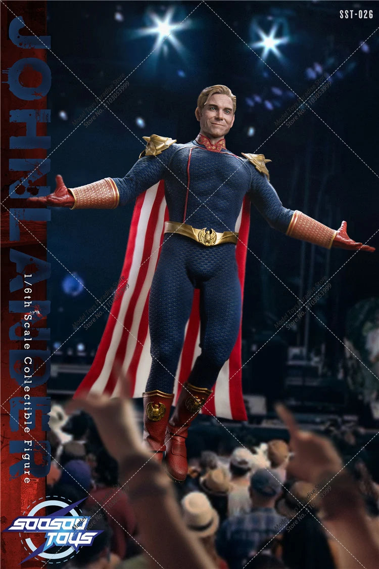 In Stock Soosootoys SST026 1/6 Scale Collectible Evil Men John Lander 12'' Male Soldier Action Figure Doll Full Set Toy for Fans