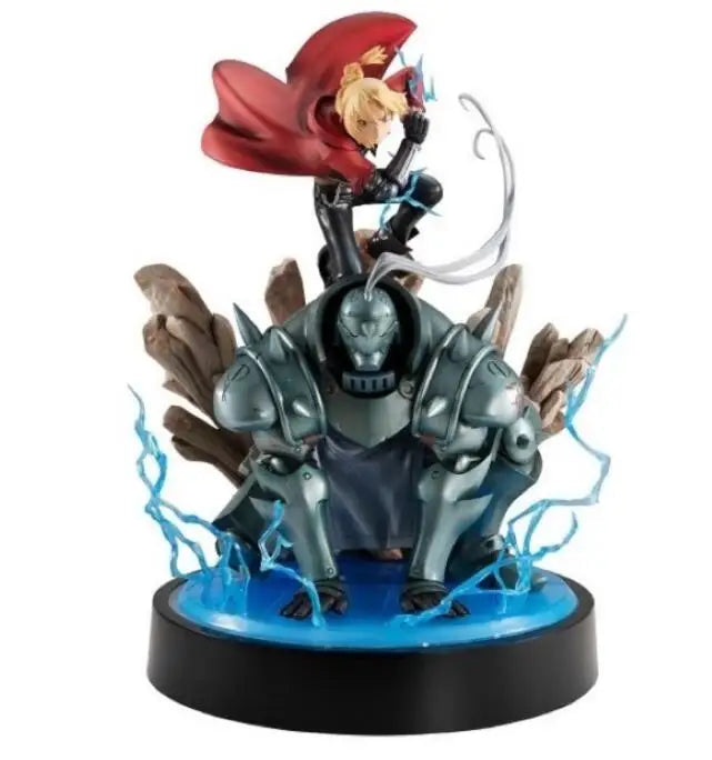 Original Genuine Fullmetal Alchemist 19cm Colonel Roy Mustang PVC Action Figure Anime Figurine Toys QWIOOE Drop Shipping
