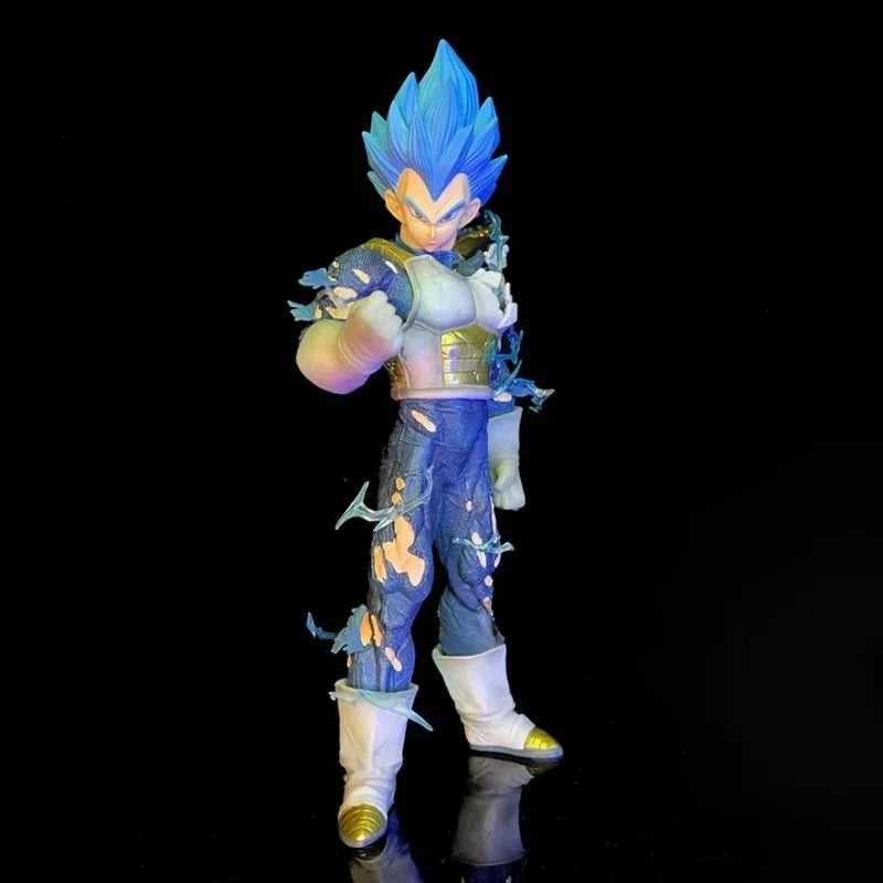 Bandai 27cm Anime Dragon Ball Vegeta Figure Vegeta Figurine Pvc Action Figures Gk Statue Collection Model Toys Gifts