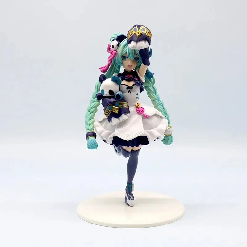 Hatsune Miku Action Figures series Kawaii Swimsuit Vocaloid PVC Collectible Model Toys Girl Gift