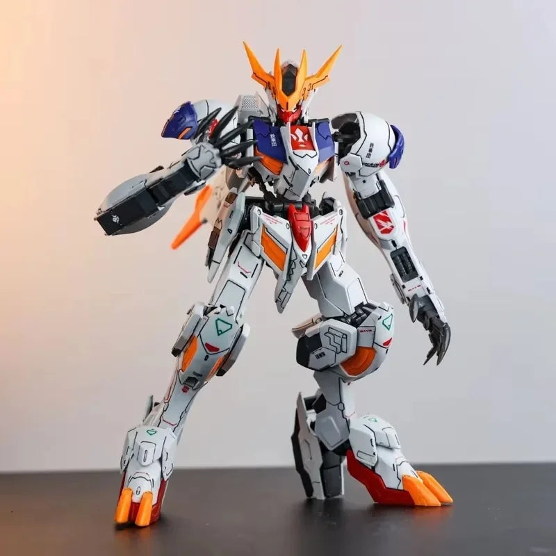 Anime Model Plastic Assembly Kit - Barbatos Lupus Rex Max Asw-G-08 1/100 Scale Collectible Action Doll Robot Toy For Gift