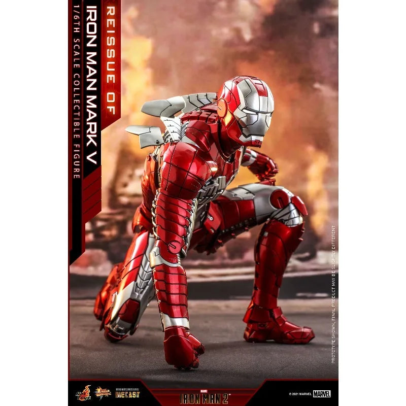 New Original Hot Toys Marvel IRON MAN MARK 5 MMS400 Action Figures Toys Gifts Collection