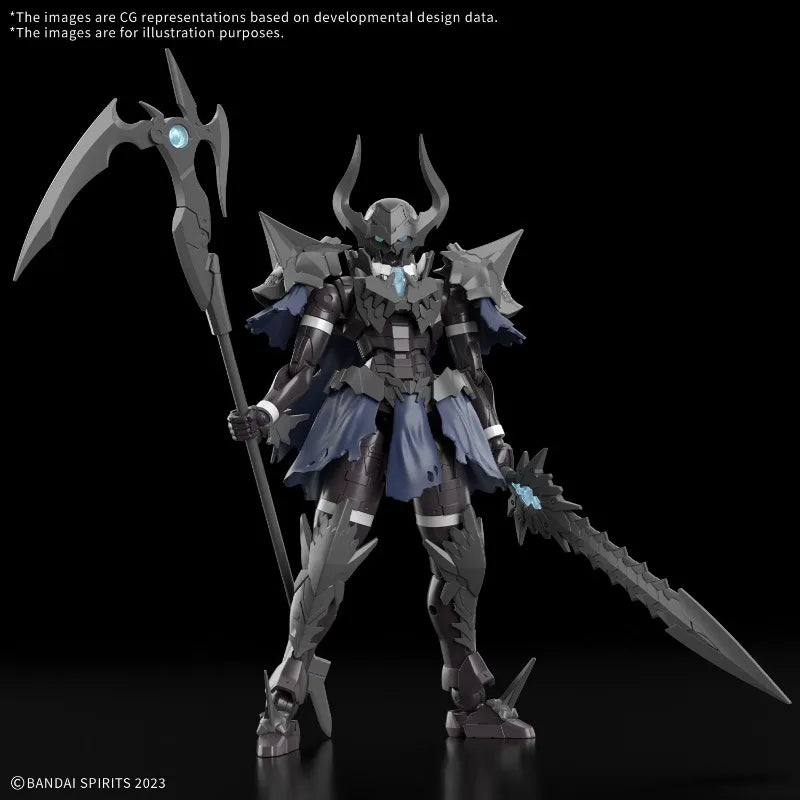 Bandai Spirits Original 30MF Necros Knight (Death Knight) Model Kit Action Figure Toys for Boys Girls Kids Gift Collectible