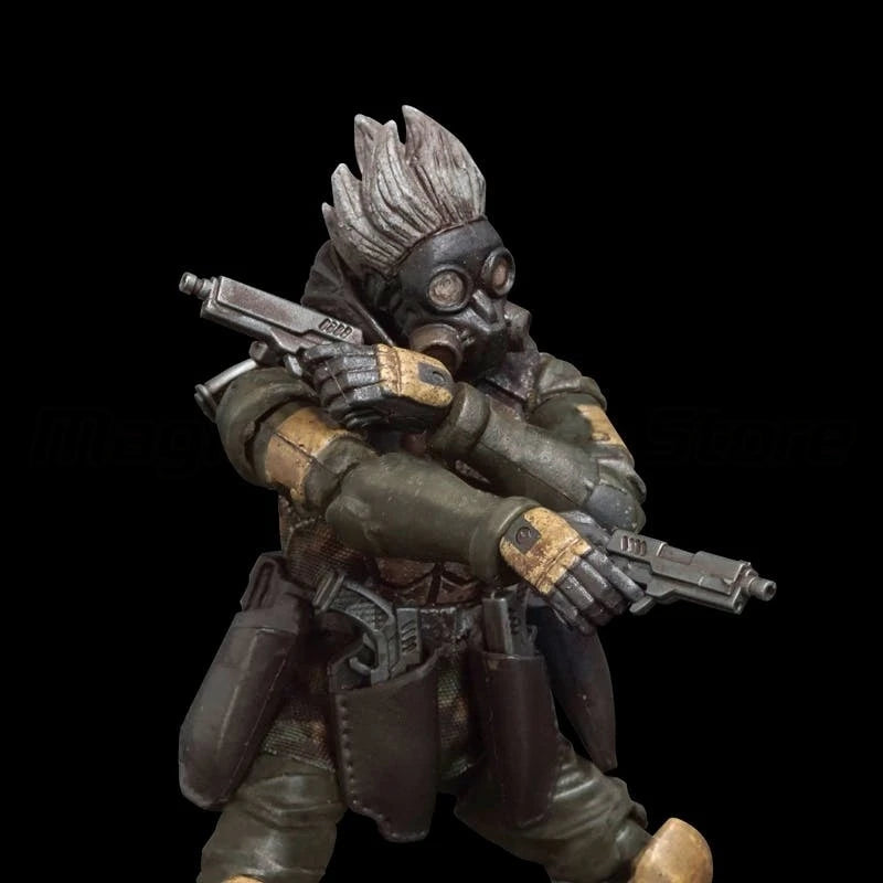 【MT】Acid Rain War FAV-SP14 1/18Action Figure Buck Squad Park Walk 5-Person Box Military ModelToy Gift Collection