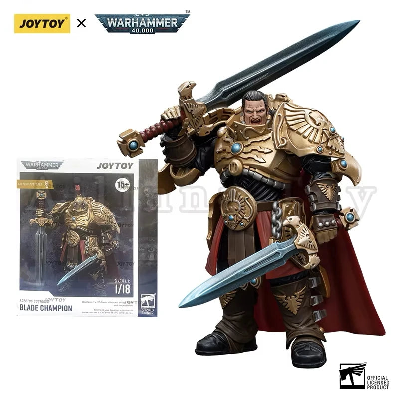 JOYTOY 1/18 Action Figure 40K The Horus Heresy Legio Custodes Adeptus Custodes Figures Achillus Dreadnought Anime Military Model