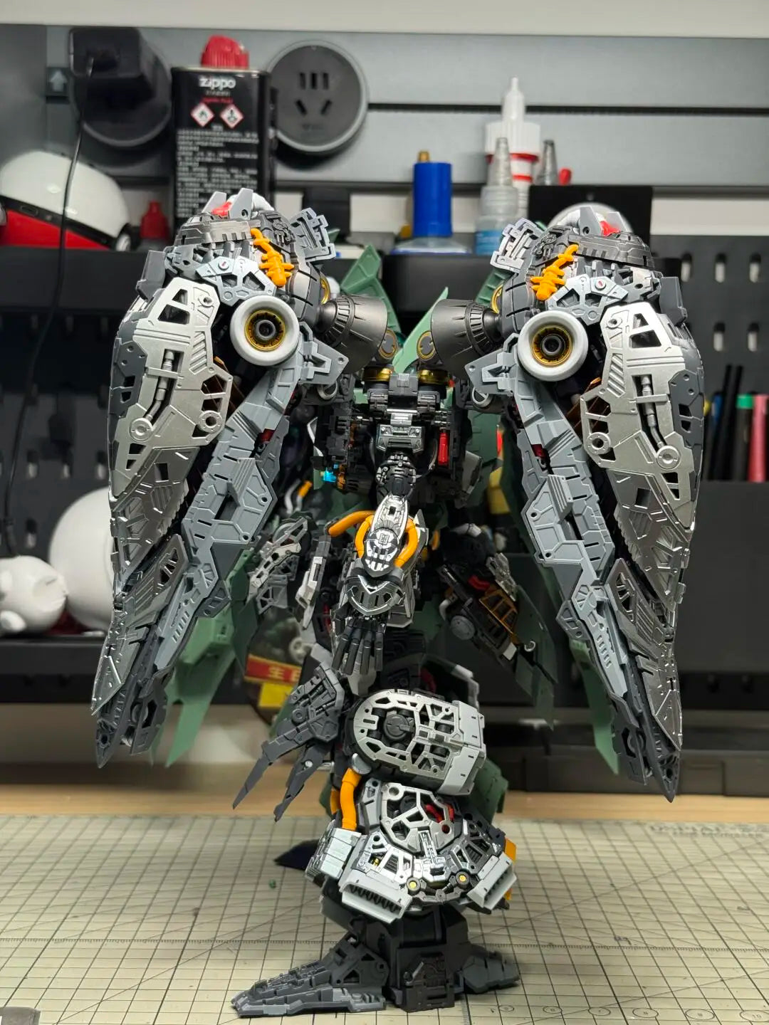 AXIS 1/100 Model kits OSIRIS  NZ-666 Kshatriya AERIAL DOMINATOR Assembling Movability Model Toy Mecha Christmas Toys Gifts