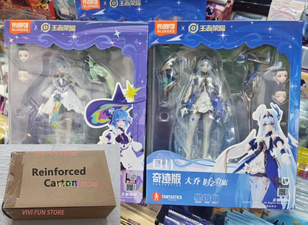 In Stock Originate FANTASTICS Honor of Kings Witch of time DaQiao XiaoQiao DaJi ShiZhiBiDuan Assembling Movability Mooel Toys