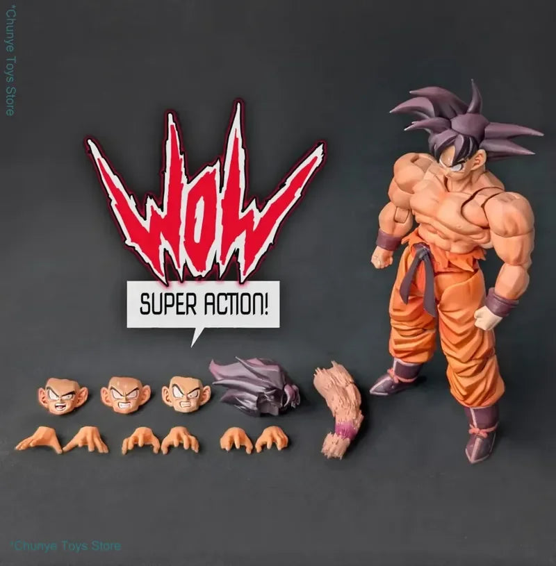 Wow Studio Dragon Ball Z Son Goku Vegeta Actionfiguren – Legendäre Super-Saiyajin-Anime-Figur, Modellspielzeug, Geschenke für Sammler