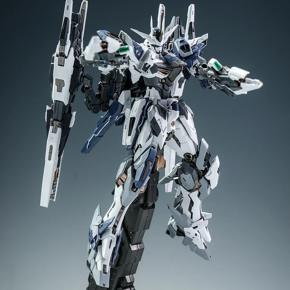 21CM ЖЕЛЕЗНИ ИГРАЧКИ STAR ETERNAL White Версия 1/100 Сглобяеми екшън фигурки Модел TC ПРОТОТИП ТЕСТОВ РОБОТ Аниме Модел Колекция Играчки