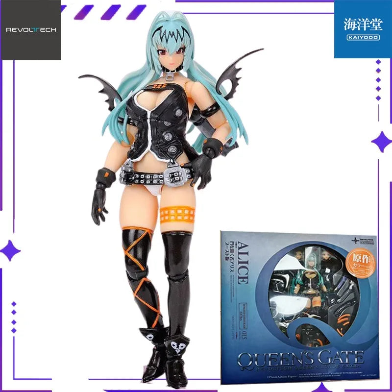 KAIYODO Original Wheel Technology Empress's Blade Rebellion Encounter Demon Queen Aldra Mobile Doll Model Toy Gift Collection