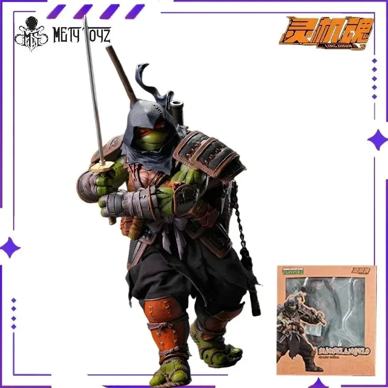 Original Metytoyz Ninja Turtles Raphael Shanghai WF Limited Edition Anime Product Mobile Model Toy Gift Collection Spot