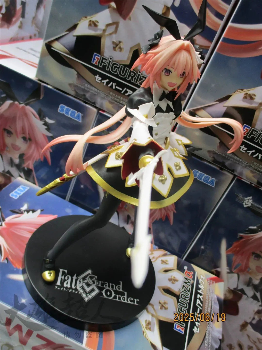 In Stock Original Japanese version SEGA FIGURIZM Fate/Grand Order Astolfo Anime Figure Model Collection Toys Xmas Gifts