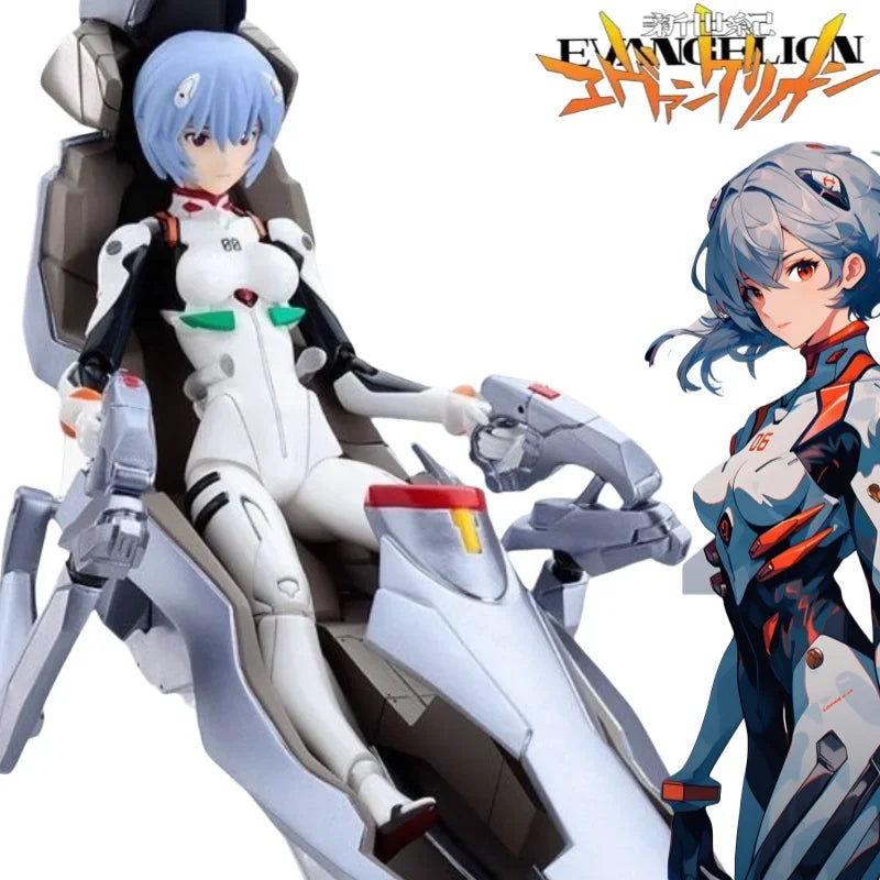 NEON GENESIS EVANGELION Ayanami Rei figure model creative high-value joint movable cute cartoon car computer desktop ornaments