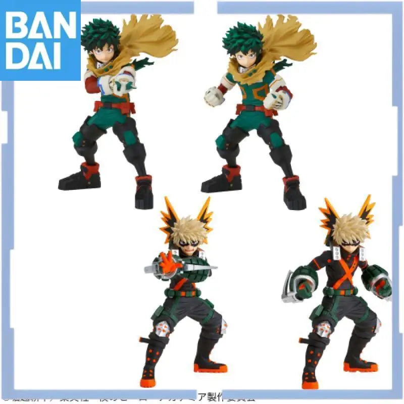 Genuine Bandai Namco Banpresto My Hero Academia Izuku Midoriya Katsuki Bakugo Figuno Figure Model Toy Gift Collector Ornament
