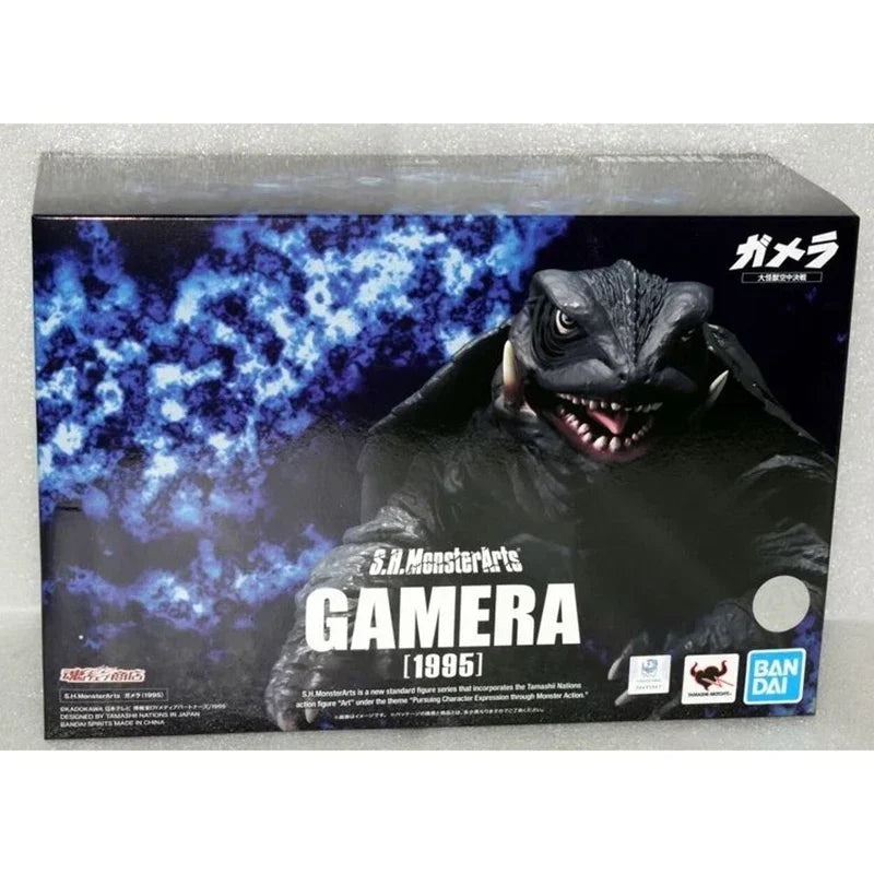 ON SALE BANDAI SHM GAMERA (1995) Anime Figures Toys For Boys Girls Kids Christmas Gift Collectible Limited edition In Stock