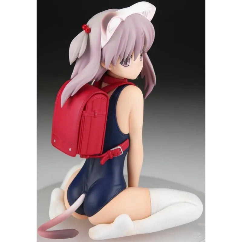 In Stock Original Orchid Seed ToHeart2 Nanako Navy Blue School Swimsuit 10cm PVC Anime Figure Toy Gift Ornament