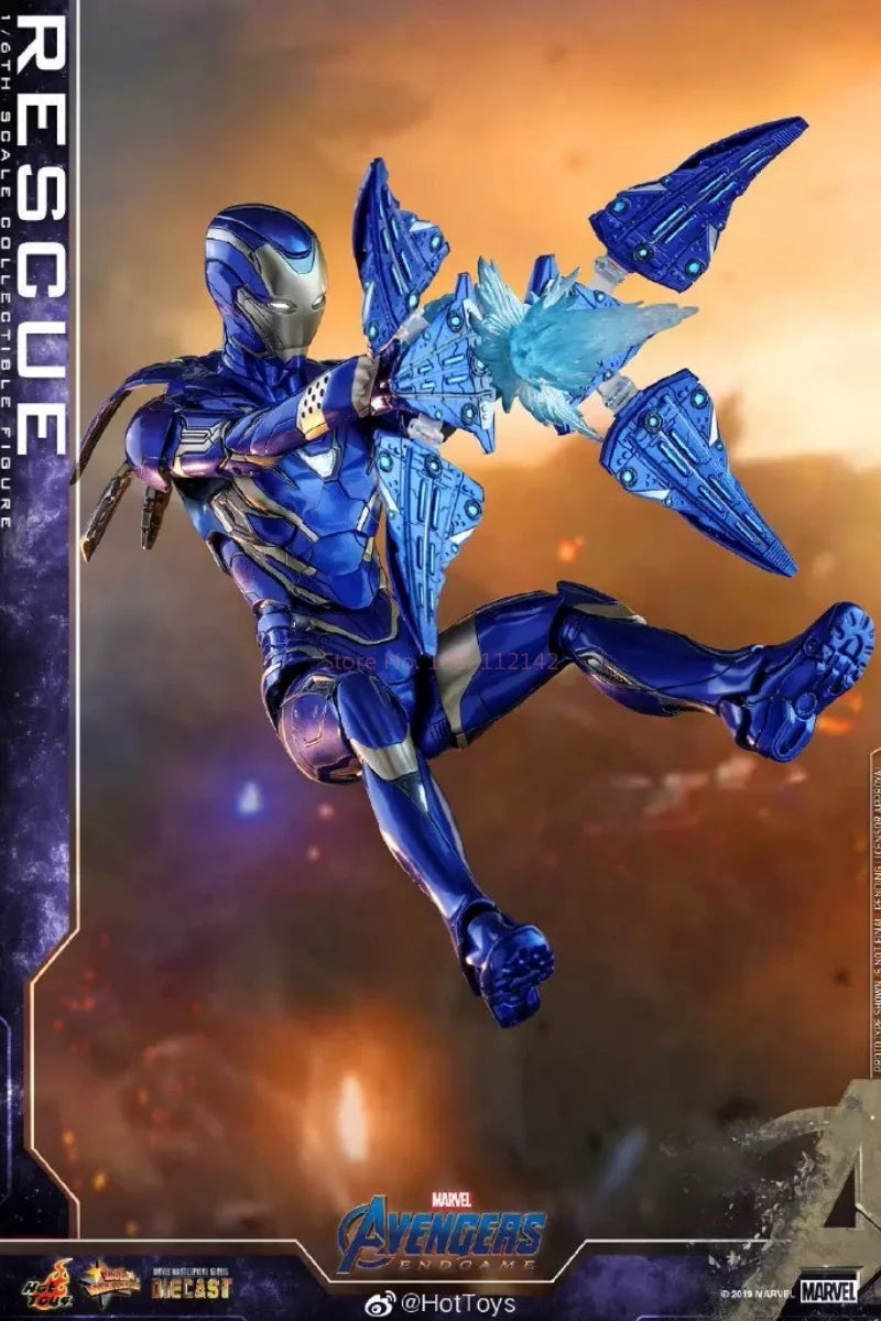 New Genuine Hot Toys HT MMS538D32 Avengers End Game Little Chili MK49 1/6 Scale Action Figures Collectible Model Toys Customized